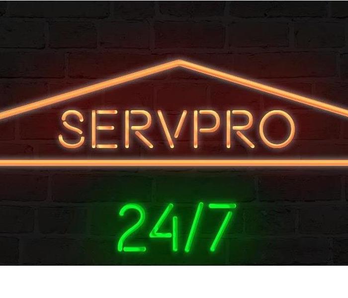 Servpro is here 24 7