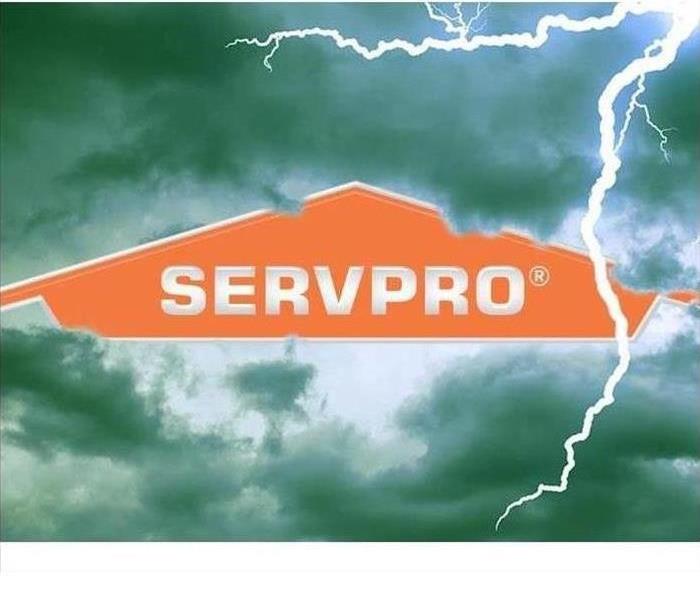 Servpro logo with lightening